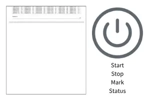 blank report and one button for all